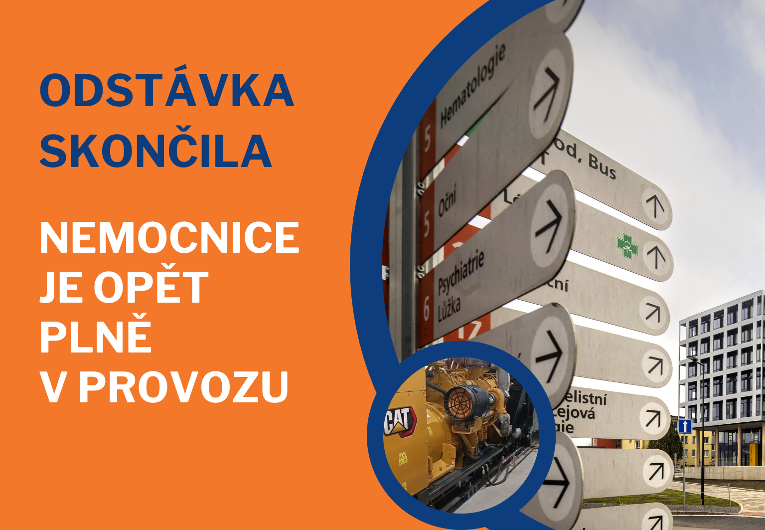 Pardubická nemocnice je opět v plném provozu